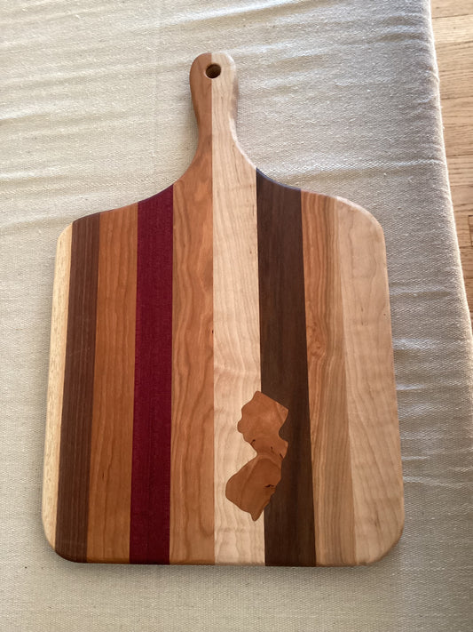 Charcuterie Board with NJ Inlay