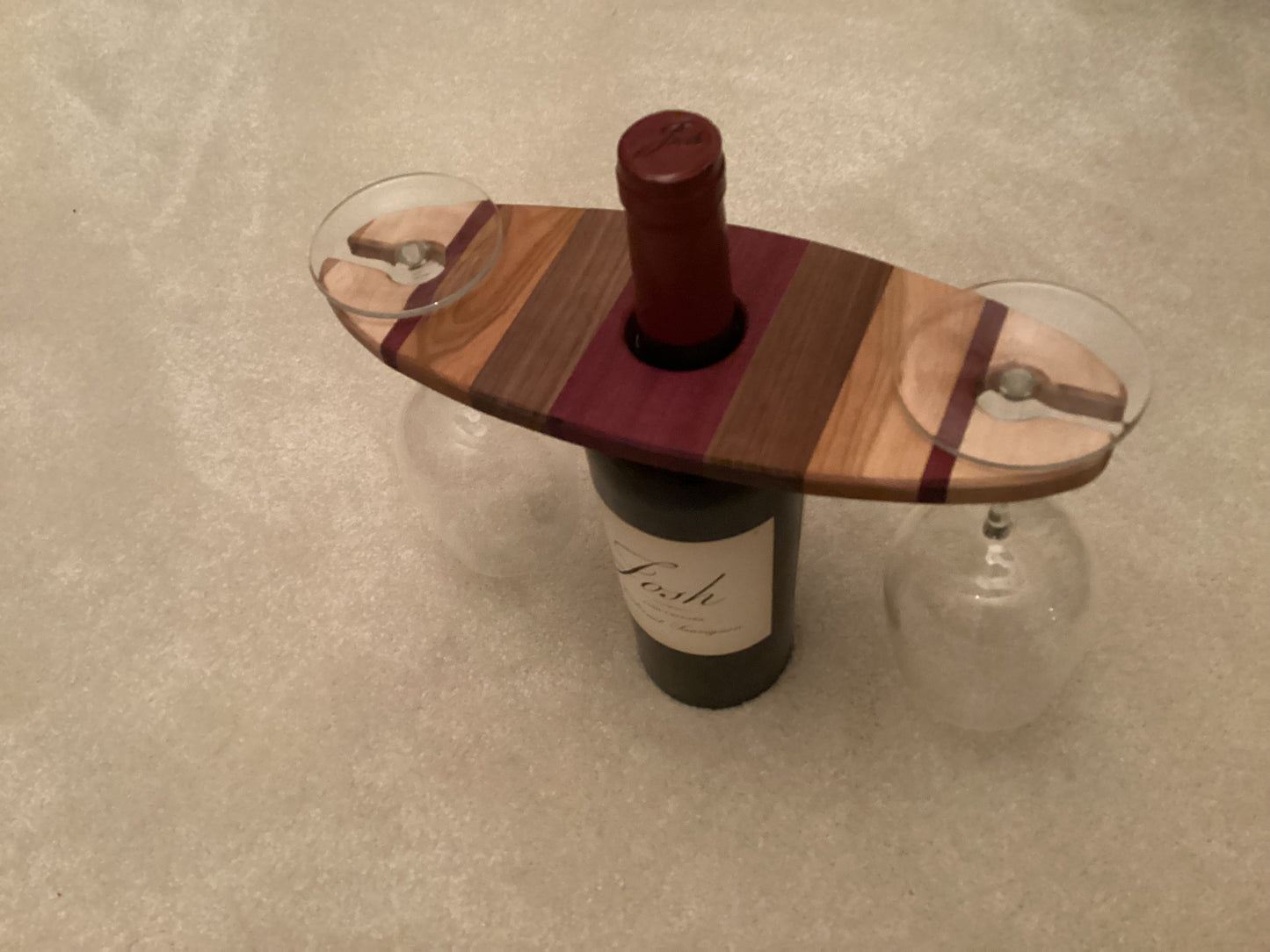 Hardwood Wine Caddy