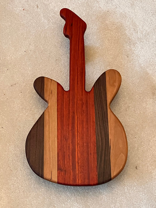 Guitar cutting / serving board